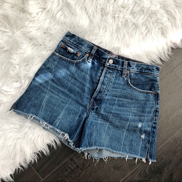 Abercrombie & Fitch Pants - Abercrombie and Fitch High Rise Mom Shorts